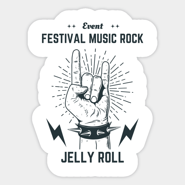 jelly roll Sticker by beha32